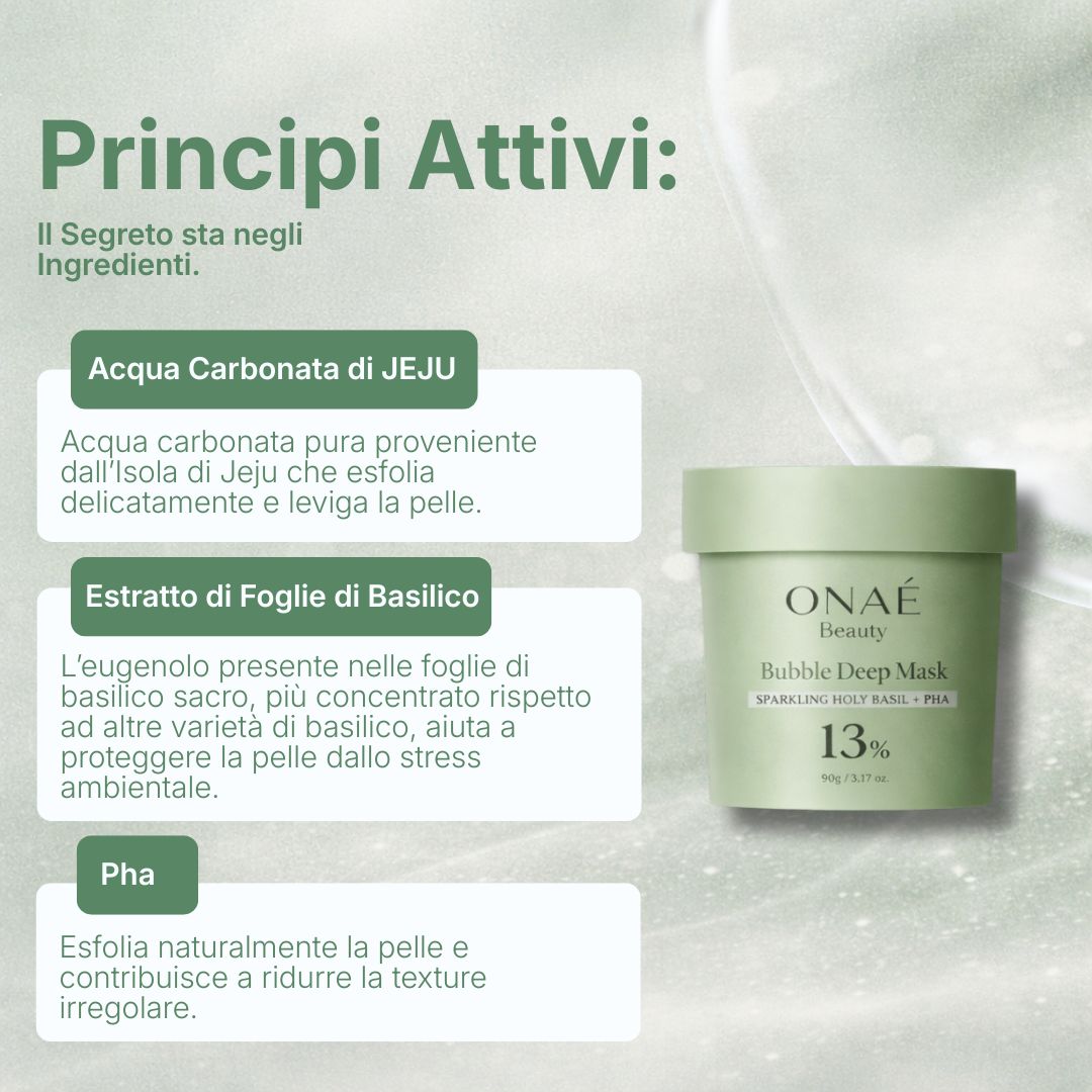 ONAÉ Maschera Effervescente Detox